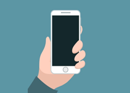 Imagem de um smartphone